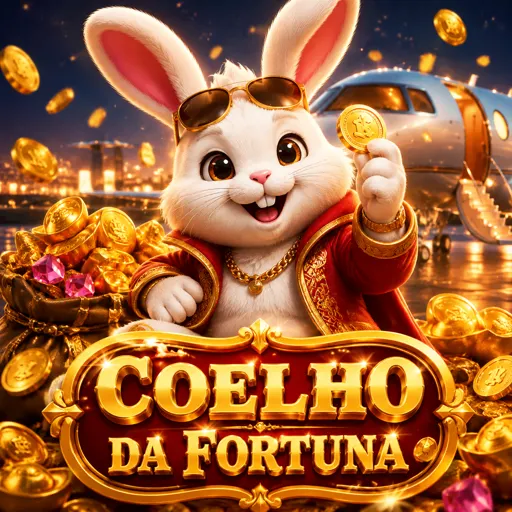 Slot do coelho da sorte com moedas e respins