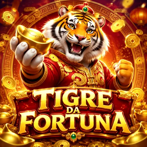 Tela do slot do tigre com multiplicadores visíveis