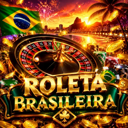 Roda de roleta brasileira com layout de apostas